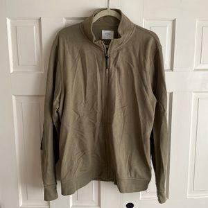 Billy Reid track jacket, w/ elbow patches size XL